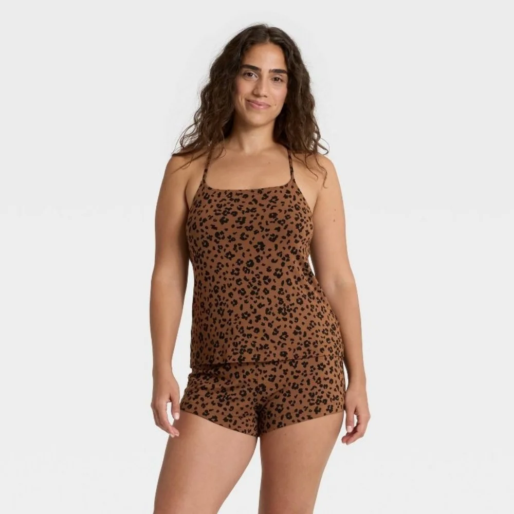 Auden Leopard Print Pajama Set - Picture 1 of 4